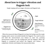 REVASRI Golf Rangefinder with Slope and Pin Lock Vibration, External Slope Switch for Golf Tournament Legal, Rangefinders with Rechargeable Battery 1000YDS Laser Range Finder