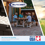 Suncast Rack - Golf Equipment Organizer Storage - Store Golf Bags, Clubs, and Accessories - Perfect for Garage, Shed, Basement