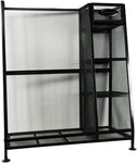 Suncast Rack - Golf Equipment Organizer Storage - Store Golf Bags, Clubs, and Accessories - Perfect for Garage, Shed, Basement