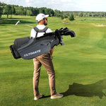 GYMAX Complete Golf Club Set for Men, 14 PCS Right Hand Golf Clubs Set Includes #1 Driver & #3 Fairway & #4 Hybrid & #6/#7/#8/#9/#P Irons, Putter & Head Covers, Men’s Golf Clubs Set (Grey)