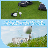 Seticek Golf Impact Tape Set 300Pcs, Self-Teaching Sweet Spot and Consistency Analysis, Golf Club Impact Stickers for Woods Irons and Putters Each 100 Pcs,Useful Training Aid Improve Ball Striking