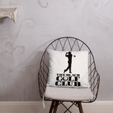 BLACK GOLF CLUB Basic Pillow