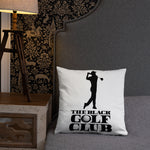 BLACK GOLF CLUB Basic Pillow