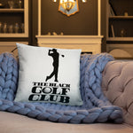 BLACK GOLF CLUB Basic Pillow