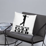 BLACK GOLF CLUB Basic Pillow