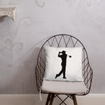 BLACK GOLF CLUB Basic Pillow