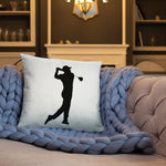 BLACK GOLF CLUB Basic Pillow