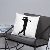 BLACK GOLF CLUB Basic Pillow