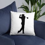 BLACK GOLF CLUB Basic Pillow