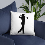 BLACK GOLF CLUB Basic Pillow