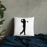 BLACK GOLF CLUB Basic Pillow