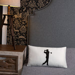 BLACK GOLF CLUB Basic Pillow