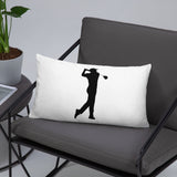 BLACK GOLF CLUB Basic Pillow