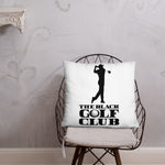 BLACK GOLF CLUB Basic Pillow