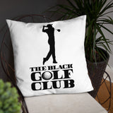 BLACK GOLF CLUB Basic Pillow