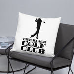 BLACK GOLF CLUB Basic Pillow