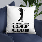 BLACK GOLF CLUB Basic Pillow