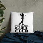 BLACK GOLF CLUB Basic Pillow
