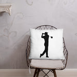 BLACK GOLF CLUB Basic Pillow