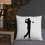 BLACK GOLF CLUB Basic Pillow