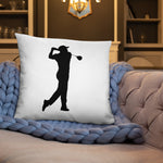 BLACK GOLF CLUB Basic Pillow