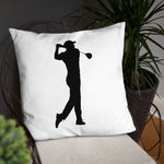BLACK GOLF CLUB Basic Pillow