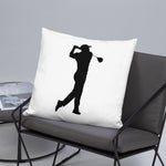 BLACK GOLF CLUB Basic Pillow