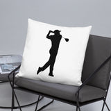 BLACK GOLF CLUB Basic Pillow