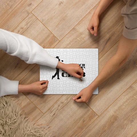 BLACK GOLF CLUB Jigsaw puzzle