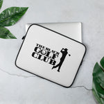 BLACK GOLF CLUB Laptop Sleeve