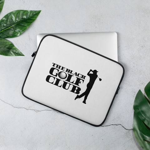 BLACK GOLF CLUB Laptop Sleeve