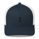 The BLACK GOLF CLUB Collection Trucker Cap
