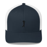 The BLACK GOLF CLUB Collection Trucker Cap