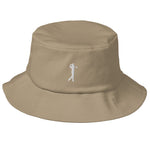 BLACK GOLF CLUB Old School Bucket Hat