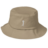 BLACK GOLF CLUB Old School Bucket Hat