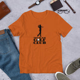 BLACK GOLF CLUB HCC Collection Short-Sleeve Unisex T-Shirt