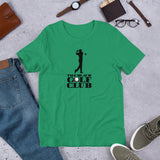 BLACK GOLF CLUB HCC Collection Short-Sleeve Unisex T-Shirt