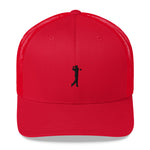 The BLACK GOLF CLUB Collection Trucker Cap