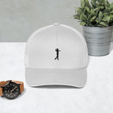 The BLACK GOLF CLUB Collection Trucker Cap
