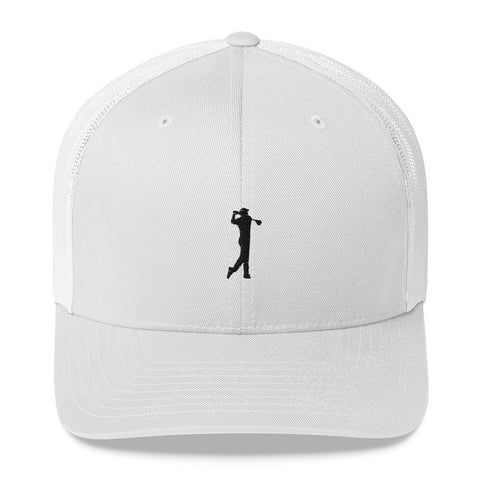 The BLACK GOLF CLUB Collection Trucker Cap