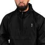 BLACK GOLF CLUB Embroidered Champion Packable Jacket