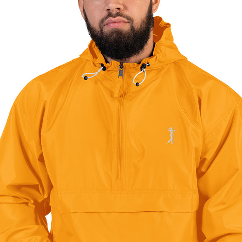 BLACK GOLF CLUB Embroidered Champion Packable Jacket
