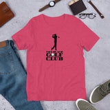 BLACK GOLF CLUB HCC Collection Short-Sleeve Unisex T-Shirt