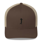 The BLACK GOLF CLUB Collection Trucker Cap