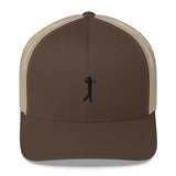 The BLACK GOLF CLUB Collection Trucker Cap