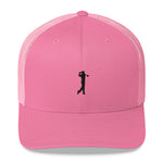 The BLACK GOLF CLUB Collection Trucker Cap