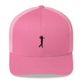 The BLACK GOLF CLUB Collection Trucker Cap