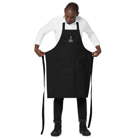 THE BLACK GOLF CLUB - Organic cotton apron