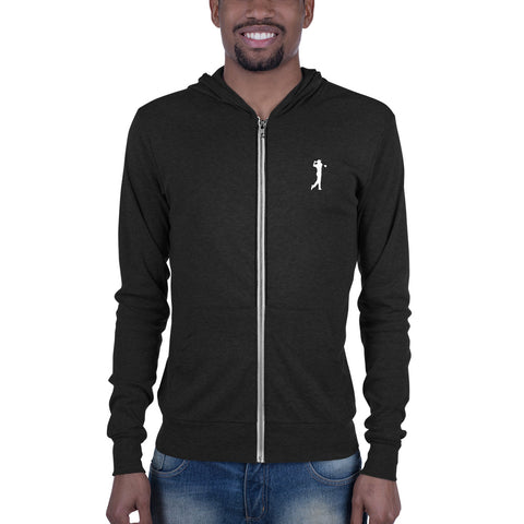 THE BLACK GOLF CLUB - Unisex zip hoodie